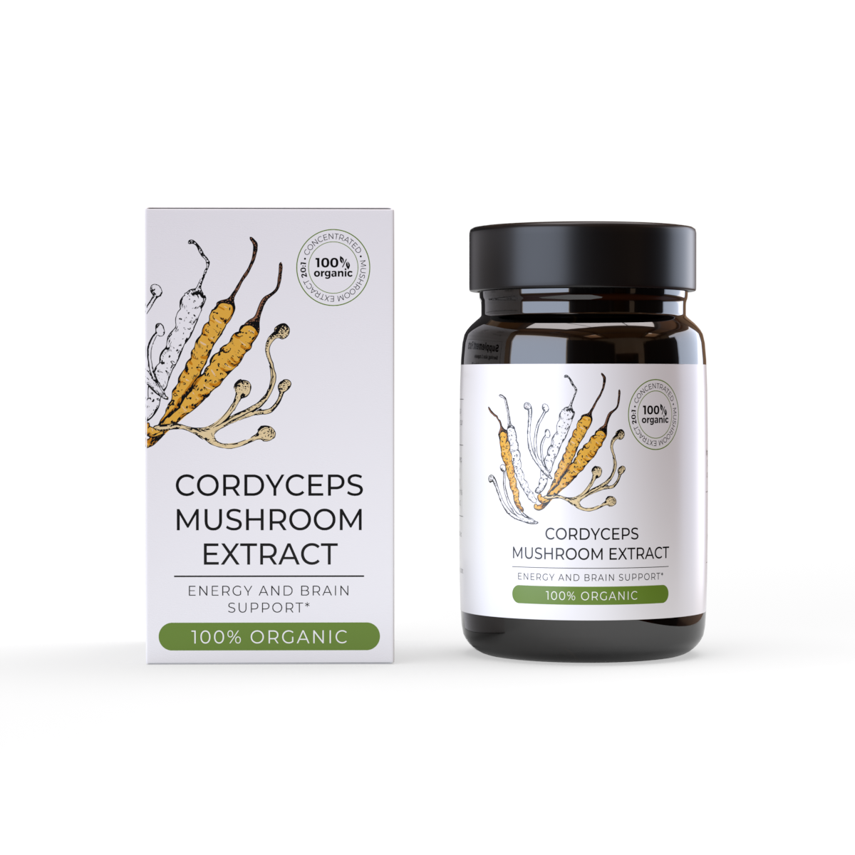 AU Cordyceps Mushrooms-FRONT